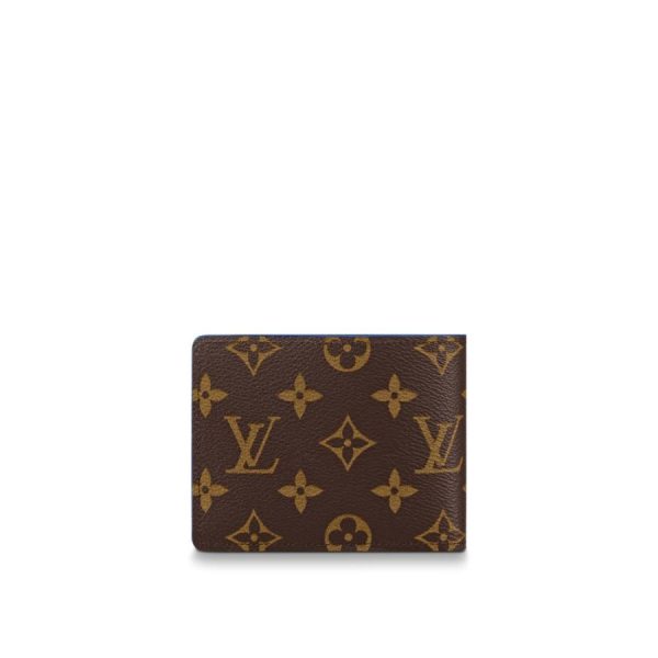 6 Louis Vuitton Wallet Small Wallet Folio Folio Monogram Brown