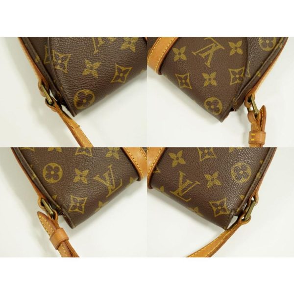 6 Louis Vuitton Shanti PM Monogram Shoulder Bag Pochette Brown