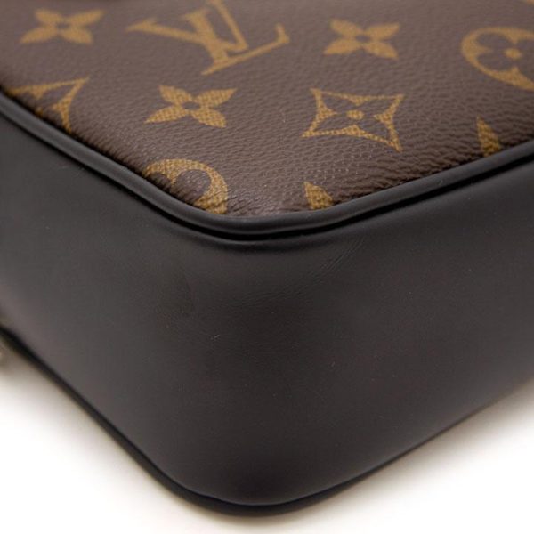 6 Louis Vuitton Pochette Kasai Second Bag Monogram Macassar Brown