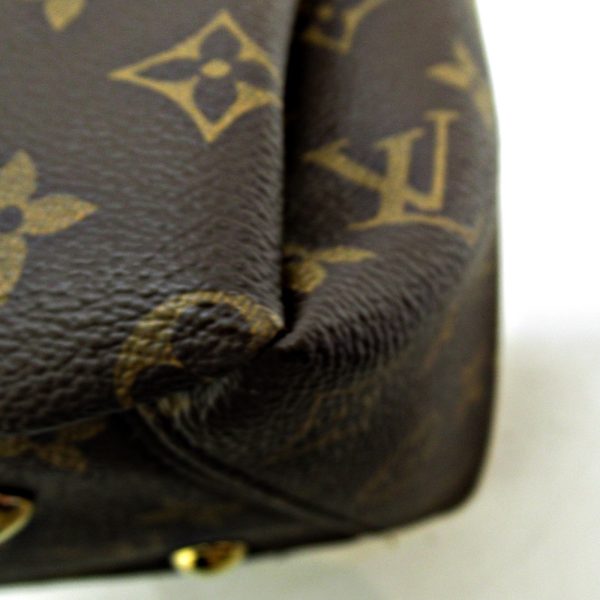 6 Louis Vuitton Pallas 2 Way Shoulder Bag Monogram Pvc coated Canvas Brown