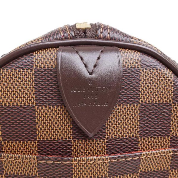 7 Louis Vuitton Damier Ebene Papillon 30 Hand Shoulder Bag Brown