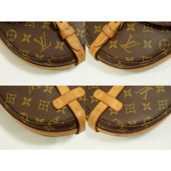 7 Louis Vuitton Shanti PM Monogram Shoulder Bag Pochette Brown