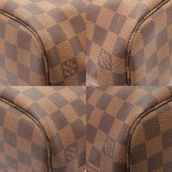 8 Louis Vuitton Neverfull PM Damier Tote Bag Brown Gold