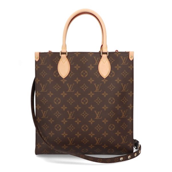 8 Louis Vuitton Sac Plat PM Monogram Hand Bag