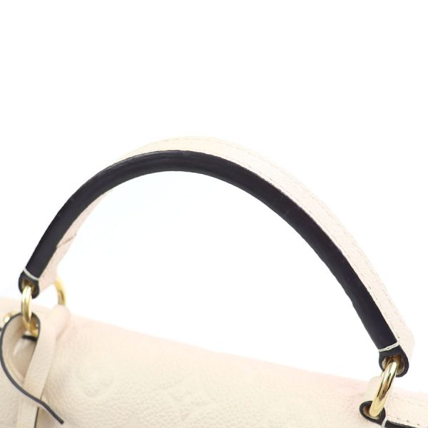 8 Louis Vuitton Georges BB Monogram Empreinte Cream Leather