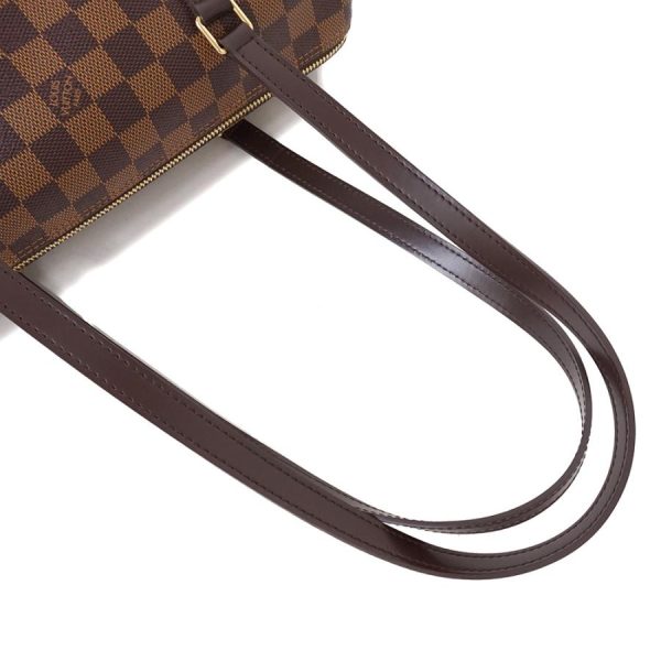 8 Louis Vuitton Damier Ebene Papillon 30 Hand Shoulder Bag Brown