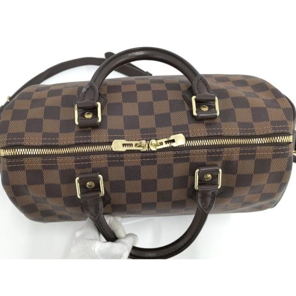 8 Louis Vuitton Speedy Bandouliere 30 2 Way Shoulder Bag Damier Ebene