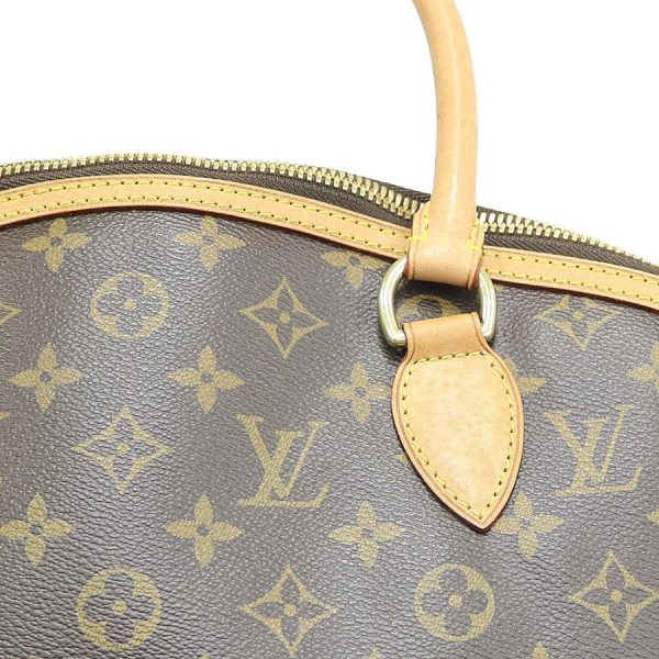 8 Louis Vuitton Handbag Monogram Lockit Horizontal Canvas Brown