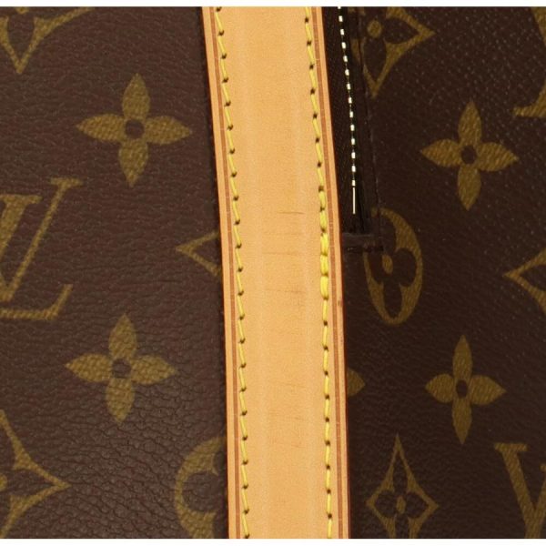 9 Louis Vuitton MM Monogram Handbag Brown