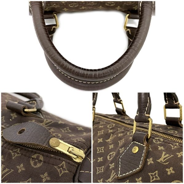 9 Louis Vuitton Handbag Speedy Mini Boston Bag Monogram Brown