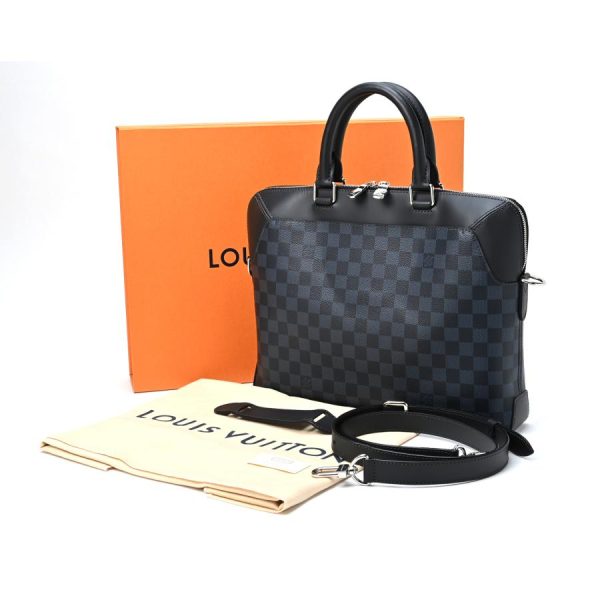 9 Louis Vuitton Briefcase Oliver Damier Cobalt Hand Bag