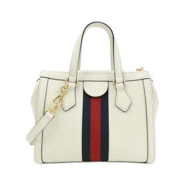 justbag02 Gucci OPHIDIA Shoulder Bag Handbag Leather White