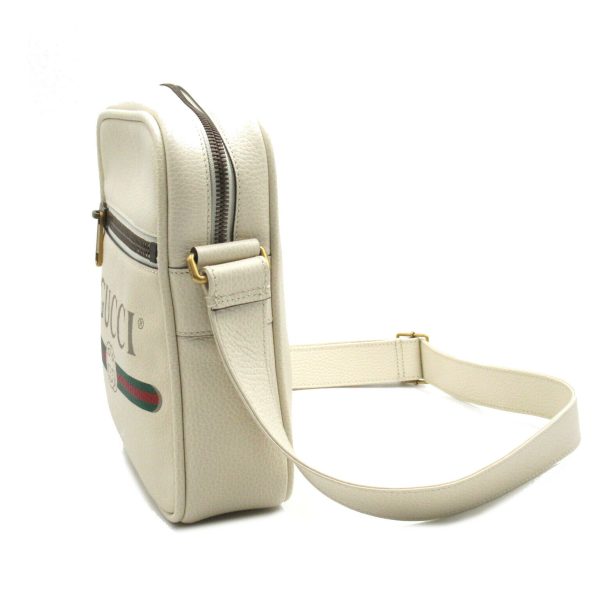 justbag03 Gucci Messenger Bag Leather Ivory Shoulder Bag