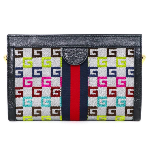 justbag04 Gucci Ophidia GG Chain Shoulder Bag Small Leather Multicolor