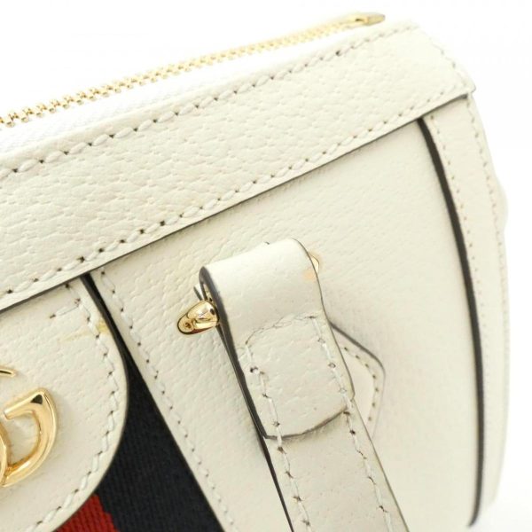 justbag07 Gucci OPHIDIA Shoulder Bag Handbag Leather White