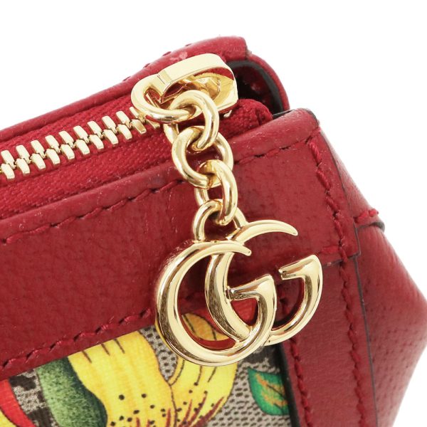 justbag08 Gucci GG Supreme Canvas Flora 2way Bag Shoulder Bag Red