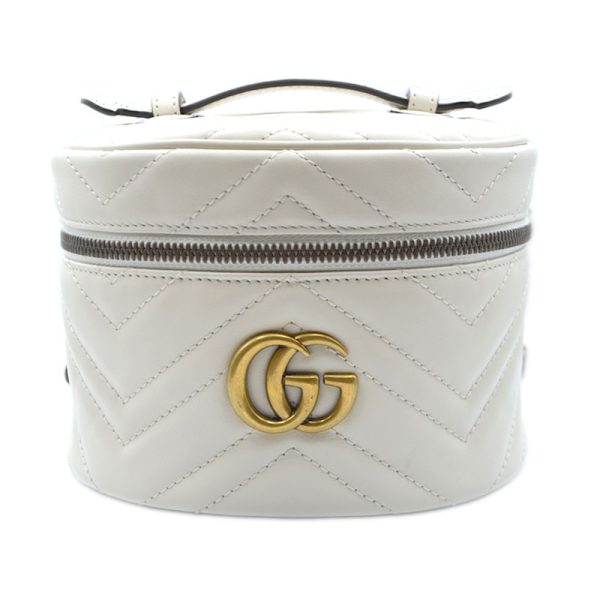 justbag1 Gucci GG Marmont White Backpack Daypack