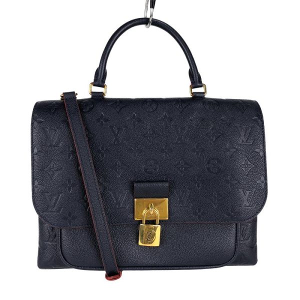 justbag1 Louis Vuitton Marignan Emplant Marine Rouge Handbag Navy