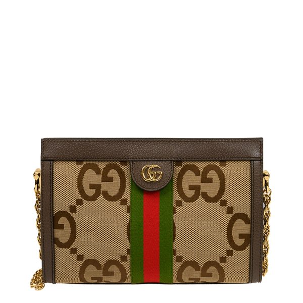 justbag1 Gucci Shoulder Bag Canvas Brown