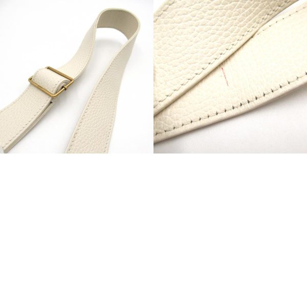 justbag10 Gucci Messenger Bag Leather Ivory Shoulder Bag