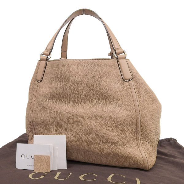 justbag2 Gucci Bag Tote Bag Shoulder Bag Soho Leather Light Brown