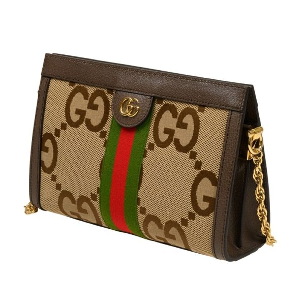 justbag2 Gucci Shoulder Bag Canvas Brown