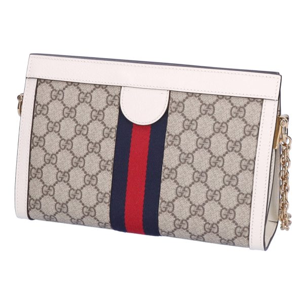 justbag2 Gucci Shoulder Bag Ophidia Beige White