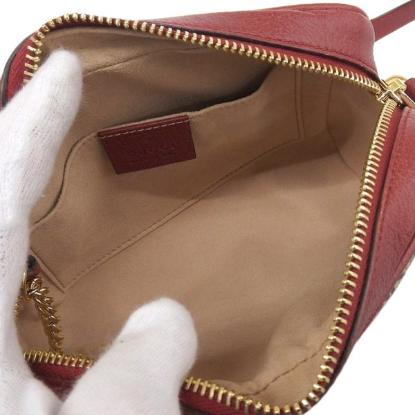 justbag6 Gucci Ophidia GG Flora Shoulder Bag Mini Bag Beige Red