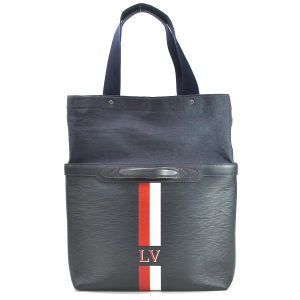 1 Louis Vuitton Empreinte Bicolor Nano Speedy Black Beige Leather Shoulder Bag