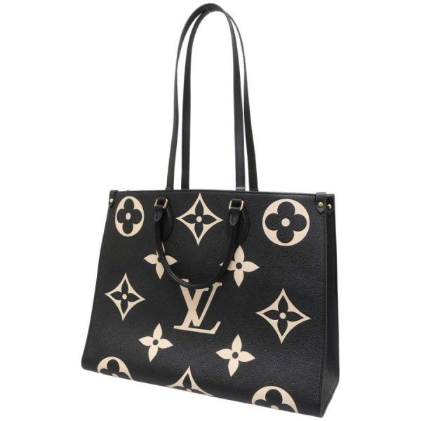 1 Louis Vuitton On The Go GM Tote Bag Monogram Implant Noir