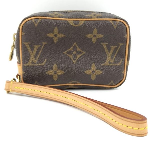 1 Louis Vuitton Wapiti Pouch Monogram Leather Brown