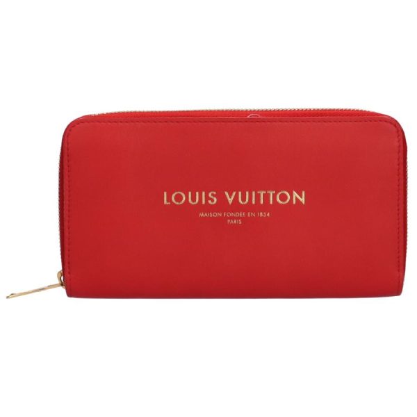 1 Louis Vuitton Zippy 8 Flight Back Long Wallet Calf