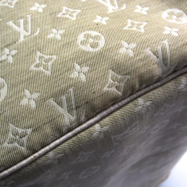 10 Louis Vuitton Monogram Mini Lin Speedy Handbag Dune