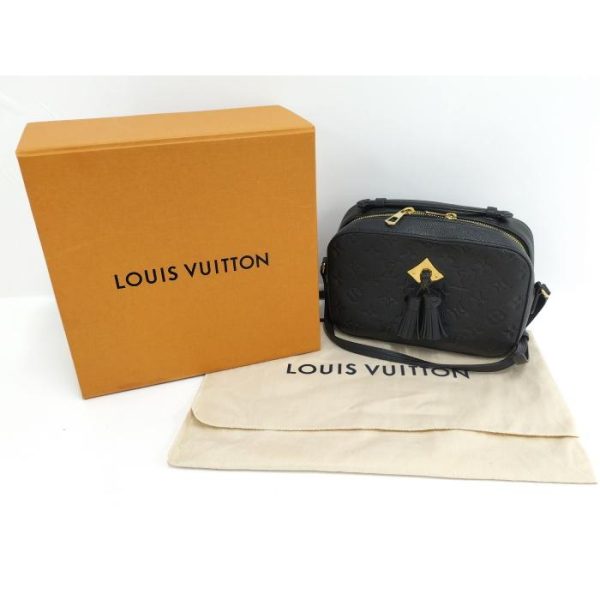 10 Louis Vuitton Saintonge Shoulder Bag Monogram Emplant Noir