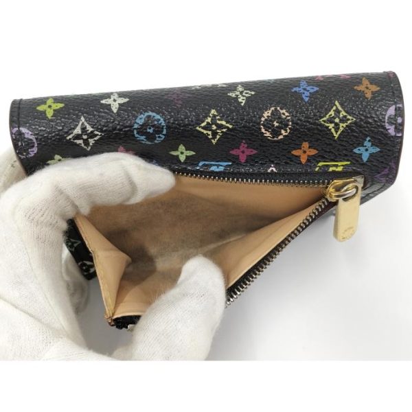 10 Louis Vuitton Portefeuille Koala Trifold Wallet Monogram Multicolor Noir