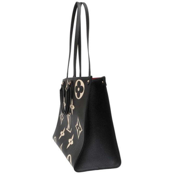 2 Louis Vuitton On The Go GM Tote Bag Monogram Implant Noir