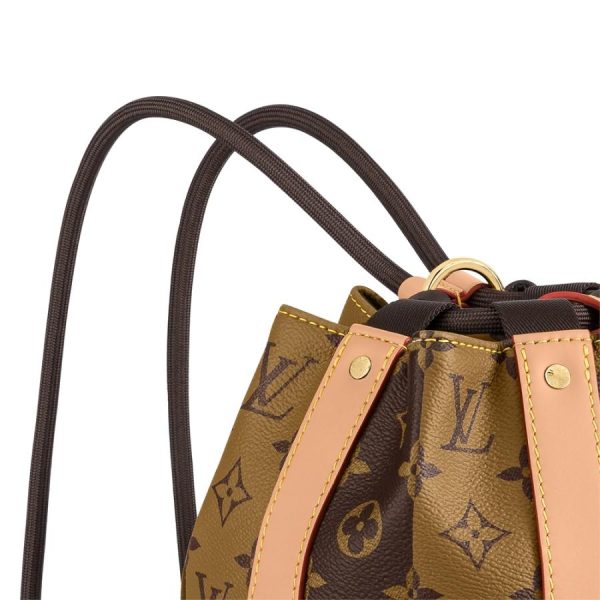 2 Louis Vuitton Waist Bag Waist Pouch Body Bag Monogram Stripe Canvas Leather