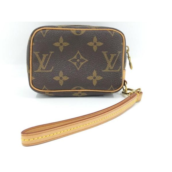 2 Louis Vuitton Wapiti Pouch Monogram Leather Brown