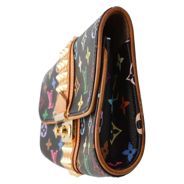 2 Louis Vuitton Clutch Bag Monogram Multicolor Pochette Courtney