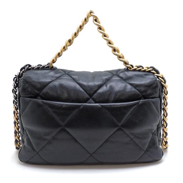 2 Chanel Large Handbag Lambskin Black