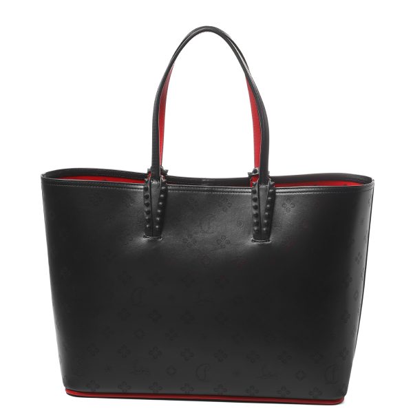 2 Christian Louboutin Tote Bag Calfskin Black