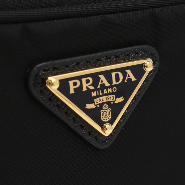 2 Prada 2 Way Shoulder Bag Handbag Nero Black