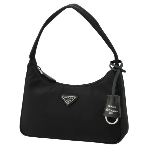 2 Prada Shoulder Bag Mini Bag Nylon Black