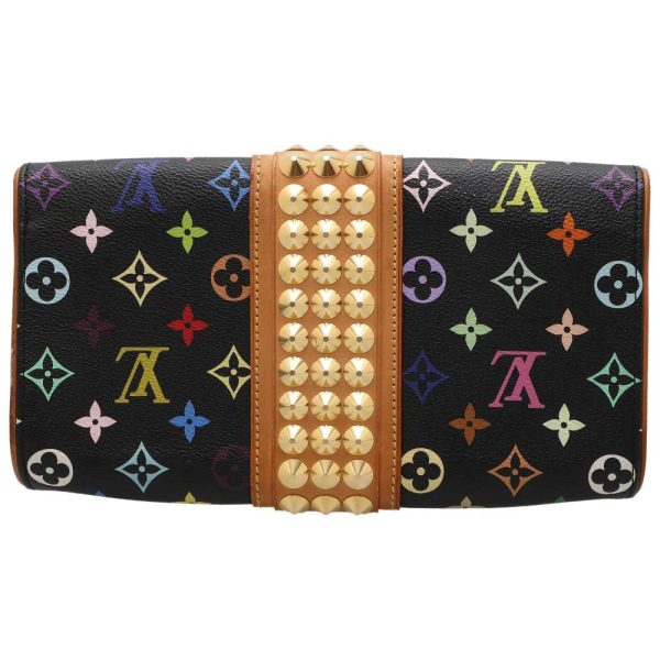 3 Louis Vuitton Clutch Bag Monogram Multicolor Pochette Courtney