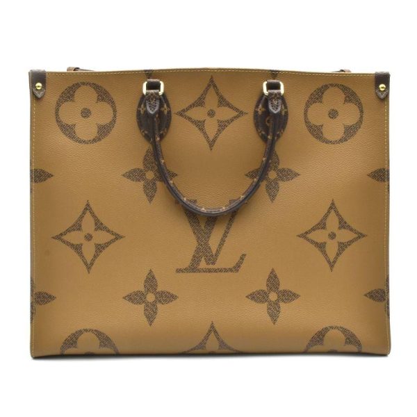 3 Louis Vuitton On The Go GM Giant Monogram Giant Monogram Reverse Tote Bag Shoulder Bag