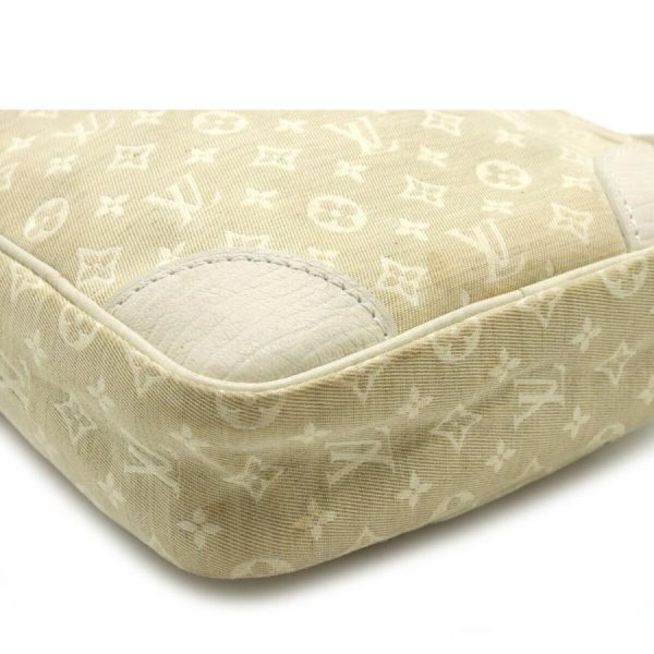 3 Louis Vuitton Monogram Mini Lin Danube Shoulder Bag Dune White Ivory