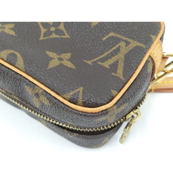 4 Louis Vuitton Wapiti Pouch Monogram Leather Brown