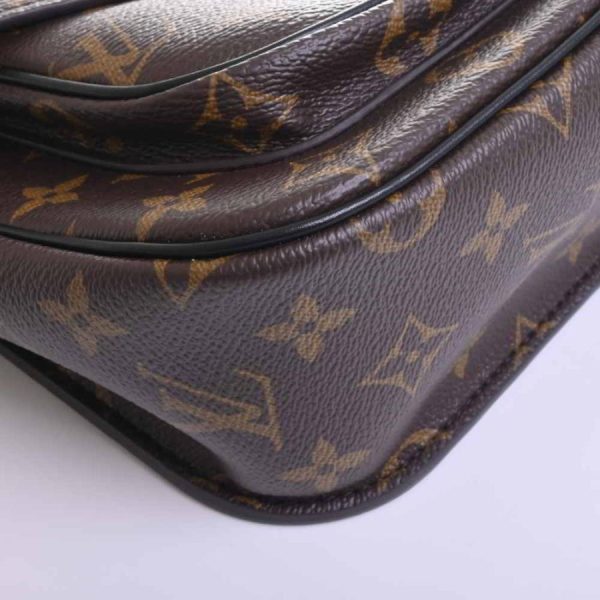 4 Louis Vuitton Monogram Passy Chain Shoulder Bag Brown