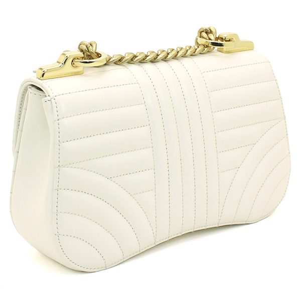 4 Prada Shoulder Bag Soft Calf Impunture Bianco