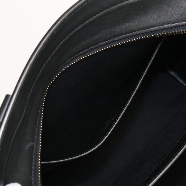 4 Saint Laurent Handbag 2 Way Shoulder Bag East Side Leather Black